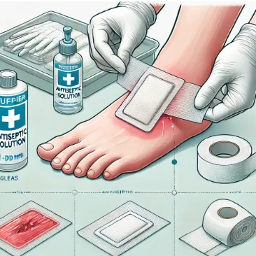 How to apply wound dressings correctly 