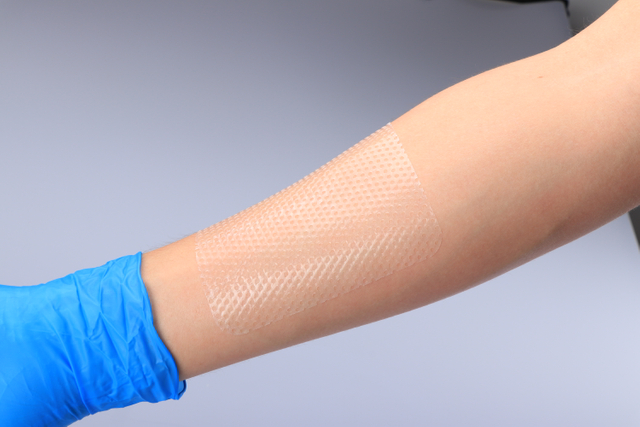 Skin Protection Hypoallergenic Adhesion Silicone Contact Layer