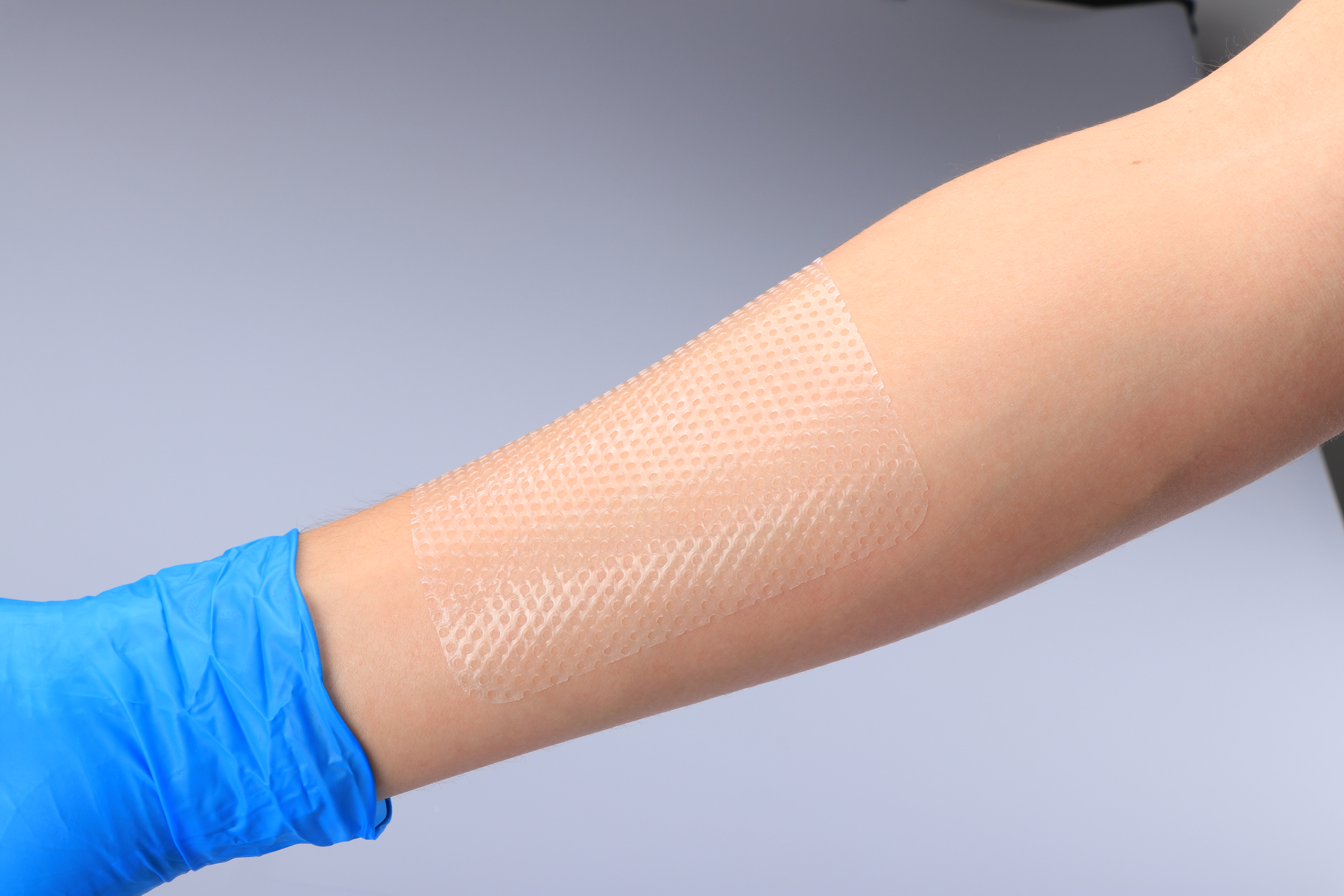 Skin Protection Hypoallergenic Adhesion Silicone Contact Layer