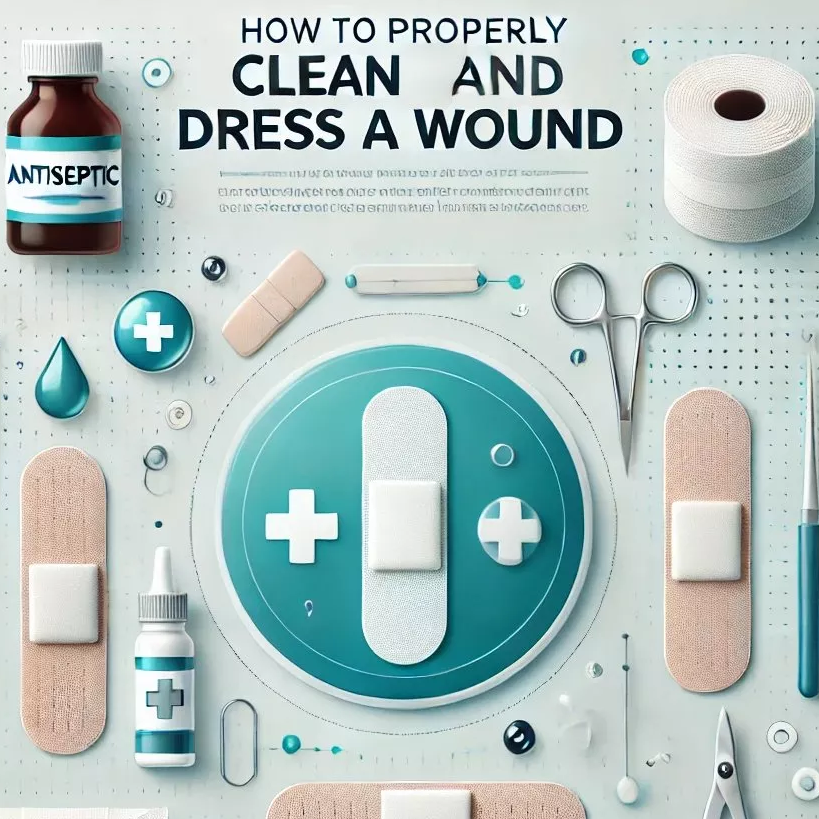 How to Properly Clean and Dress a Wound: A Step-by-Step Guide